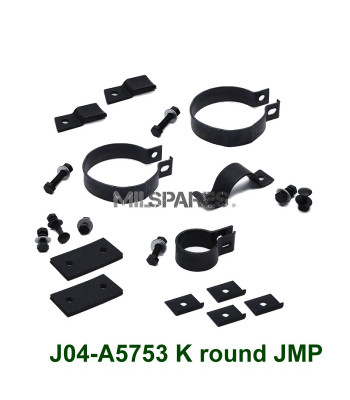Clamp kit, round exhaust